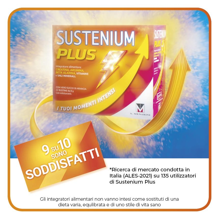 Sustenium Plus Integratore di Creatina Arginina 12 Bustine Sustenium Plus Integratore di Creatina Arginina 12 Bustine