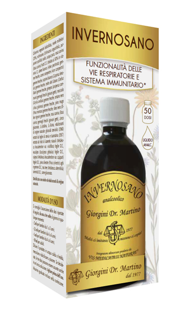 Dr. Giorgini Invernosano difese immunitarie liquido analcolico 500ml Dr. Giorgini Invernosano difese immunitarie liquido analcolico 500ml