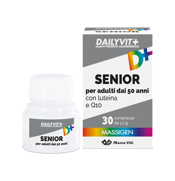 Massigen Dailyvit+ Senior Integratore Multivitaminico e Multiminerale 30 Compresse