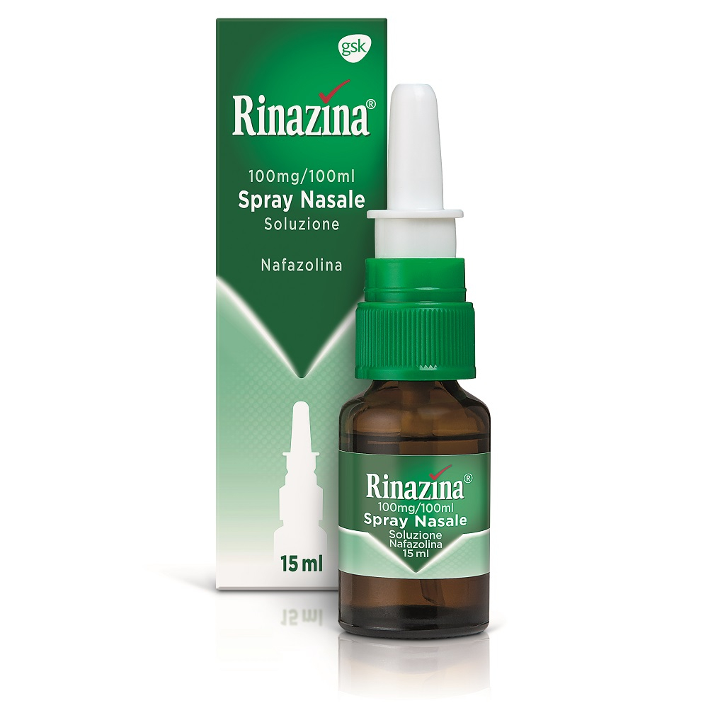 Rinazina Spray Nasale Decongestionante Nafazolina Lavaggio Nasale Rinite Faringite Sinusite 15 ml Rinazina Spray Nasale Decongestionante Nafazolina Lavaggio Nasale Rinite Faringite Sinusite 15 ml