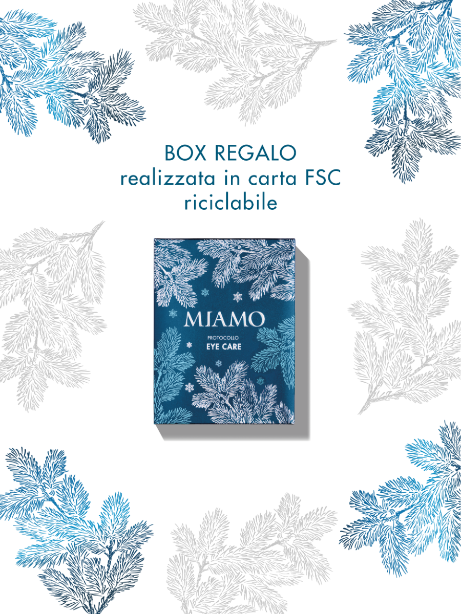 Cofanetto di natale Miamo con trattamento occhi intensivo