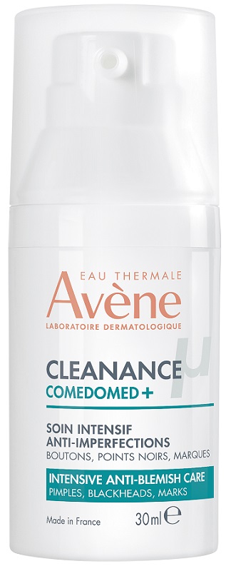 Eau Thermale Avène Cleanance Comedomed+ Trattamento Intensivo Quotidiano Anti-Imperfezioni, contrasta imperfezioni, punti neri e segni residui, Efficacia visibile in 5h, Pelle grassa a tendenza acneica, 30ml 