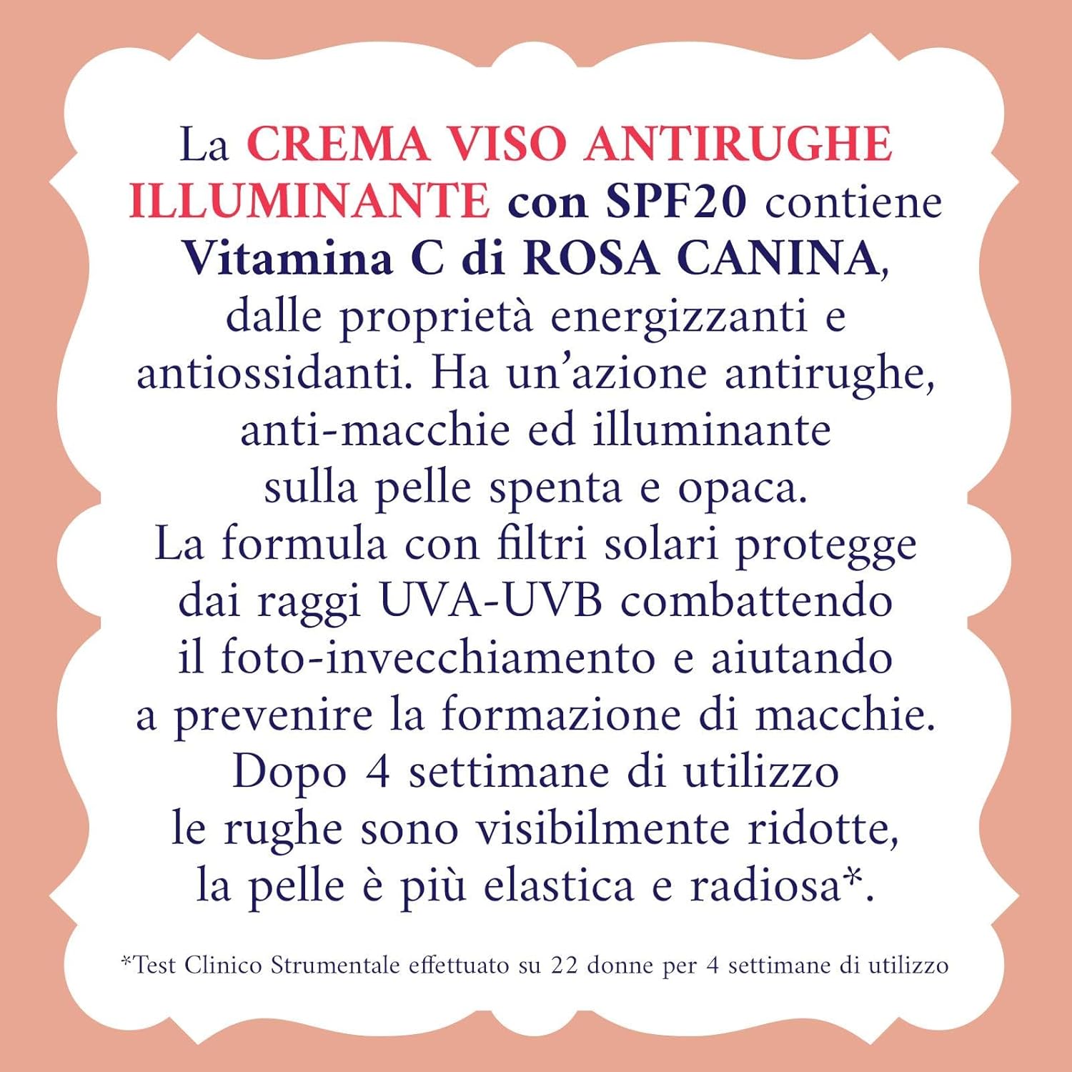 Acqua Alle Rose - Crema Antirughe Illuminante SPF20 Anti-Macchie Viso 50 ml