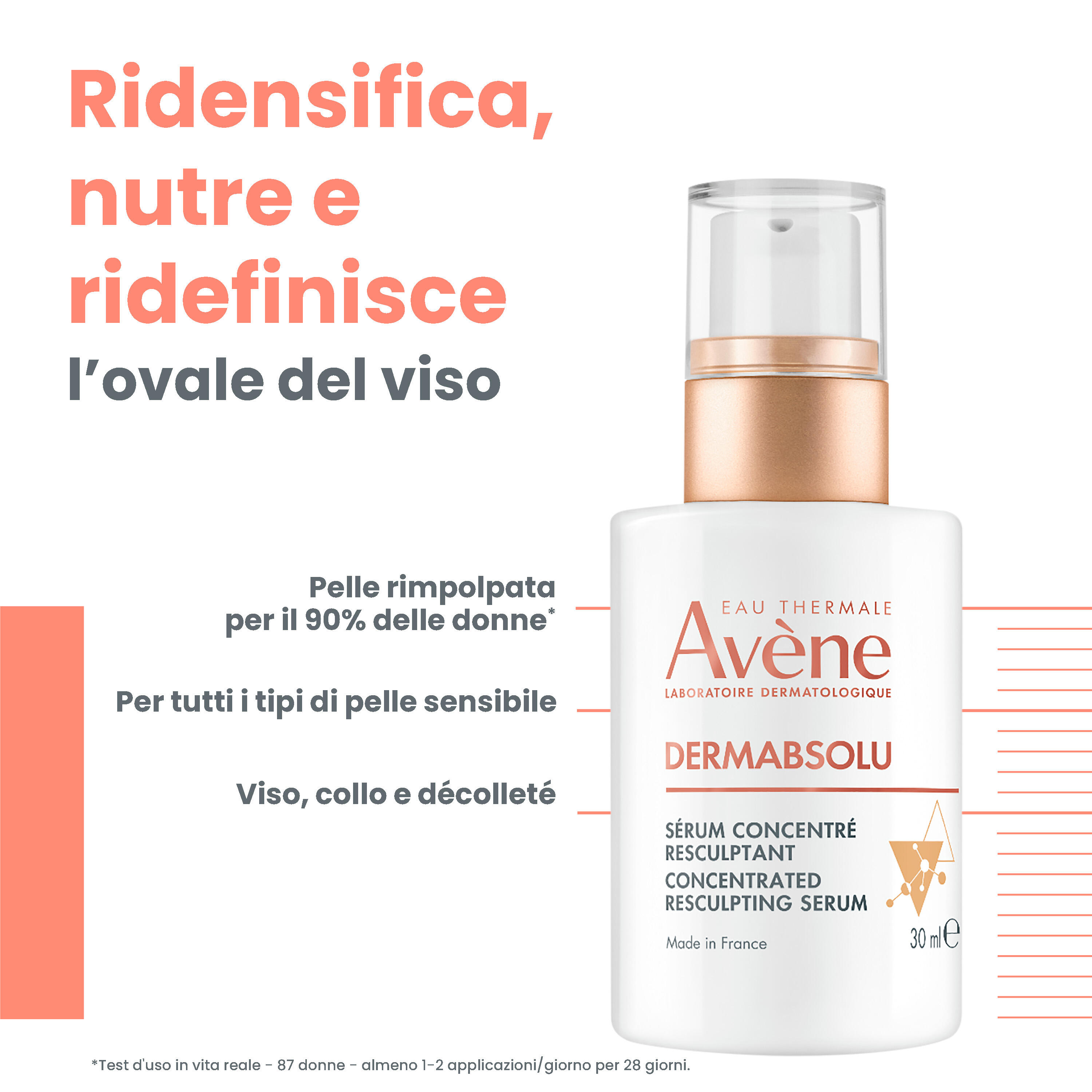Avène DermAbsolu - Siero Concentrato Rimodellante Anti-Età 30 ml
