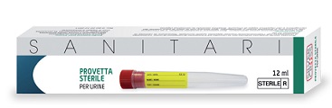 Silvercross - Provetta sterile per la raccolta delle urine - 12 ml Silvercross - Provetta sterile per la raccolta delle urine - 12 ml