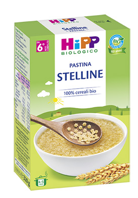 Hipp Biologico Pastina Stelline 320 g Hipp Biologico Pastina Stelline 320 g