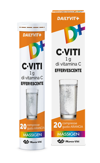 DAILYVIT+ Viti C Compresse Effervescenti 1g 20 Pezzi DAILYVIT+ Viti C Compresse Effervescenti 1g 20 Pezzi
