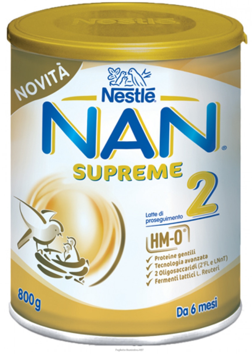 NESTLE' NAN SUPREME PRO 2 800G NESTLE' NAN SUPREME PRO 2 800G