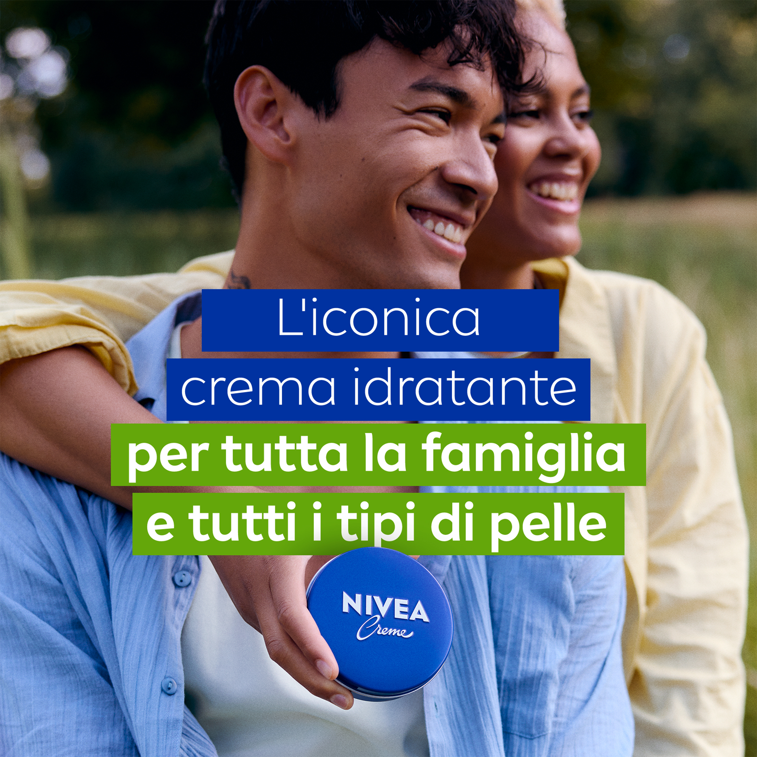 Nivea Creme 150 ml, Crema idratante corpo, viso e mani multiuso con Eucerit, Glicerina e Pantenolo