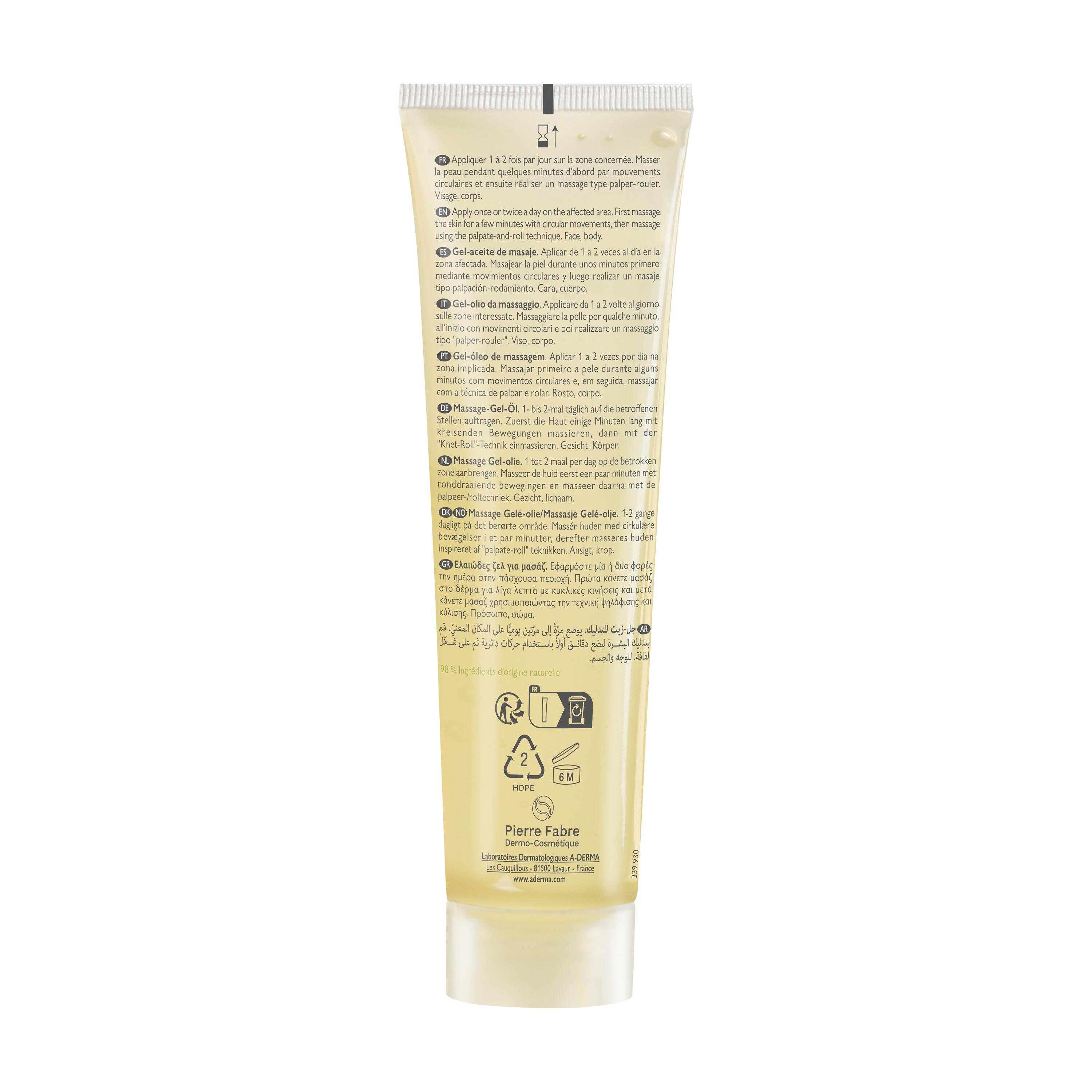 A-Derma Epitheliale A.H. Ultra Repair - Gel-Olio Massaggio Per Cicatrici E Smagliature 100 ml