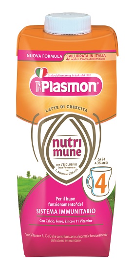 Plasmon Latti Di Crescita Nutrimune Stage 4 Liquido 2x500 ml Plasmon Latti Di Crescita Nutrimune Stage 4 Liquido 2x500 ml