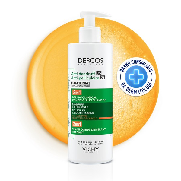 Vichy Dercos Trattamento Antiforfora 2in1 Shampoo+Balsamo 400ml Vichy Dercos Trattamento Antiforfora 2in1 Shampoo+Balsamo 400ml