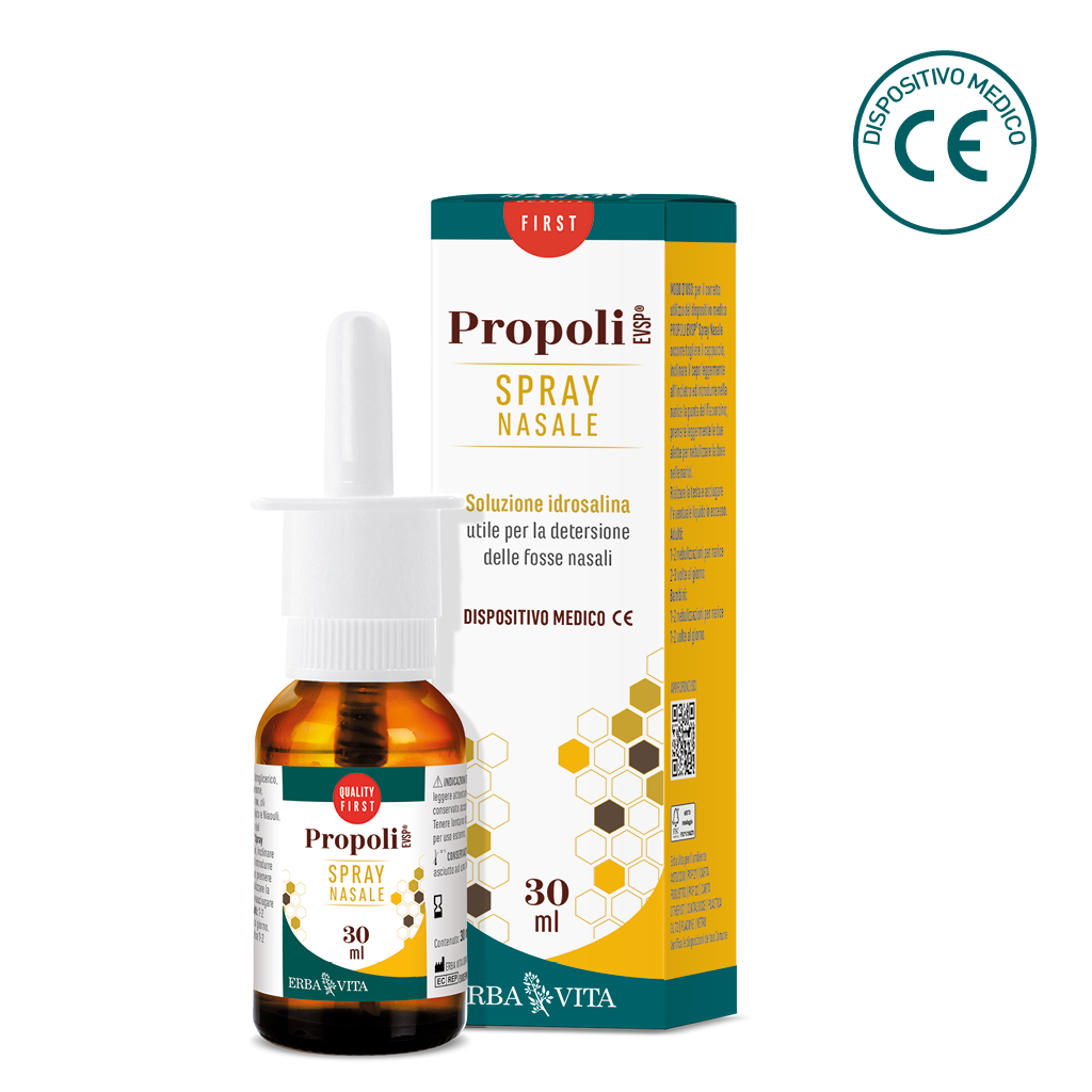 Erba Vita Propoli EVSP Spray Nasale Decongestionante 30 ml Erba Vita Propoli EVSP Spray Nasale Decongestionante 30 ml