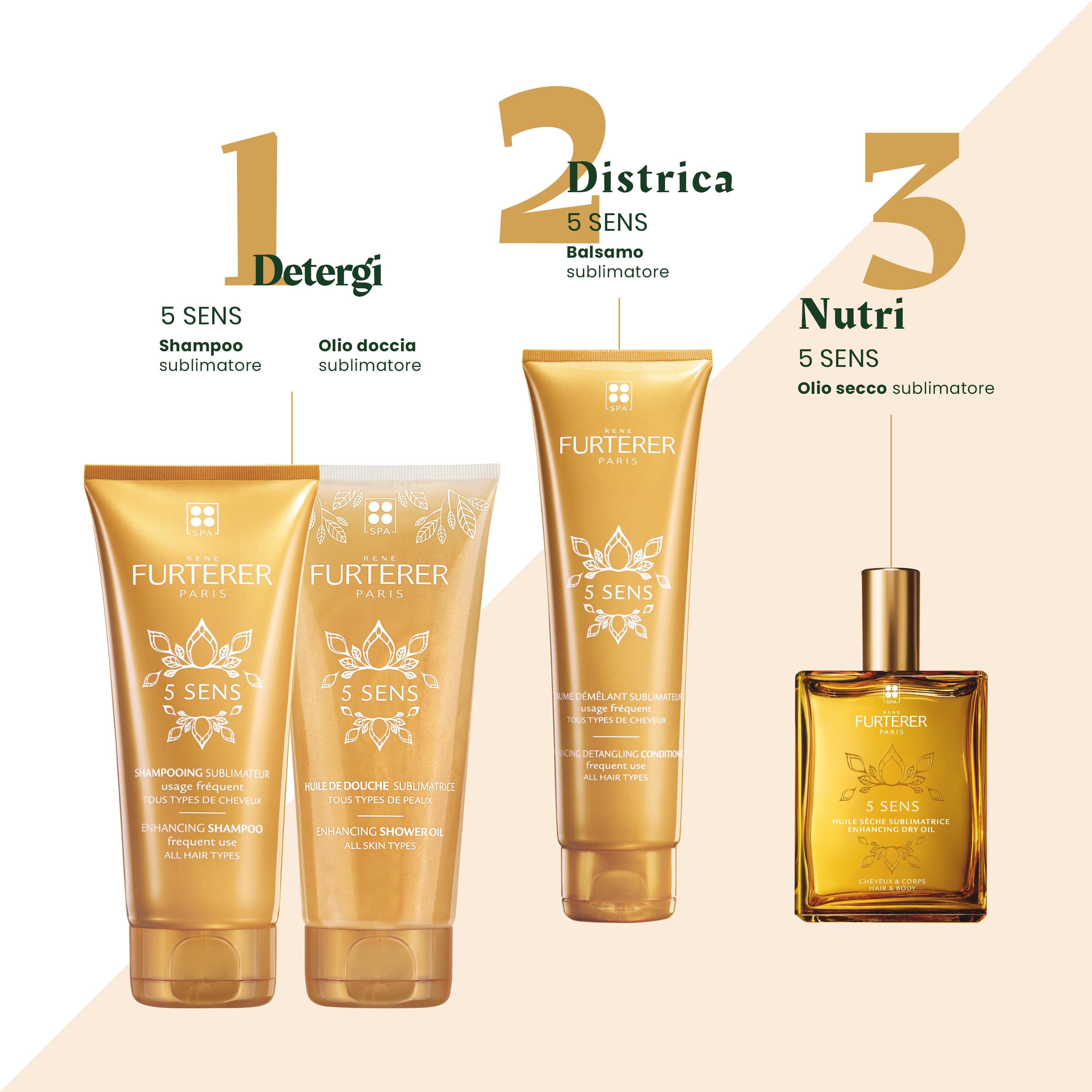 René Furterer 5 Sens - Olio Secco Sublimatore Corpo E Capelli 50 ml