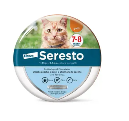 Seresto Collare Antiparassitario Per Gatti 1,25G+0,56G
