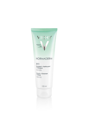 Vichy NORMADERM Maschera 3in1 Viso 125mL