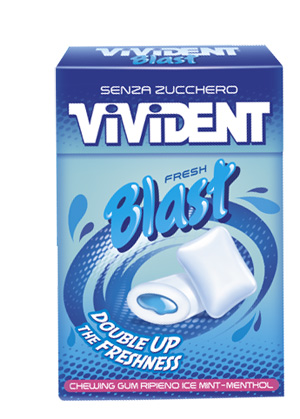 VIVIDENT FRESH BLAST BLUE