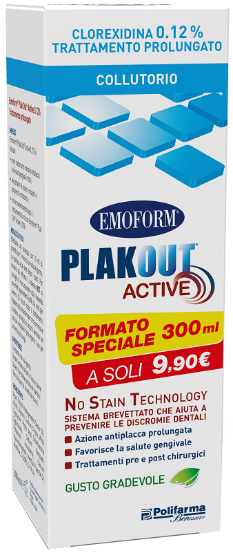 PLAK OUT Act.Coll.0,12% 300ml
