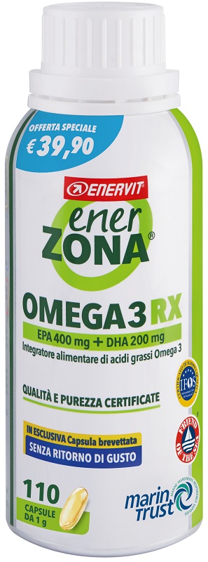 ENERZONA OMEGA 3 RX 110CPS OFS