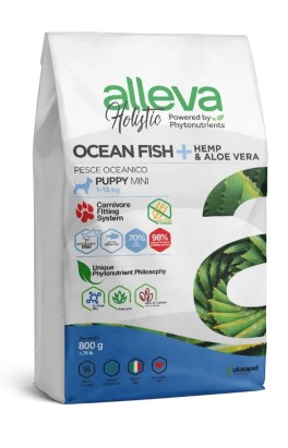 ALLEVA HOLISTIC DOG PUPPY/JUNIOR FISH MINI KG 0.800 - P00221