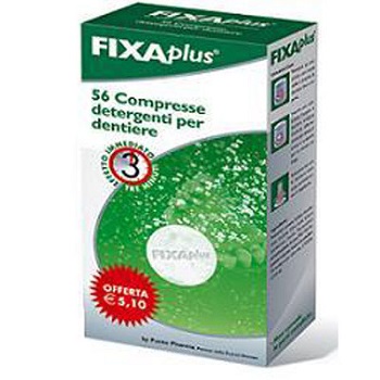 Fixaplus Copresse Detergenti Per Dentiere 56 Pezzi Fixaplus Copresse Detergenti Per Dentiere 56 Pezzi