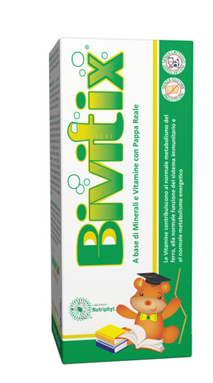 Bivitix Integratore di Vitamine e Pappa Reale 10 Stick Pack
