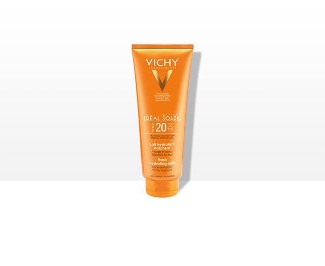 Vichy Idéal Soleil Latte Fresco Idratante SPF 20 - Protezione viso e corpo - 300 ml Vichy Idéal Soleil Latte Fresco Idratante SPF 20 - Protezione viso e corpo - 300 ml