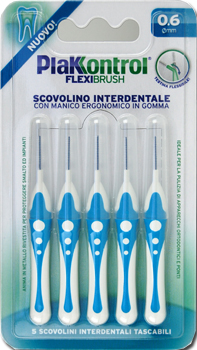 Plakkontrol Scovolini Flexi Brush 0,6mm 5 Pezzi