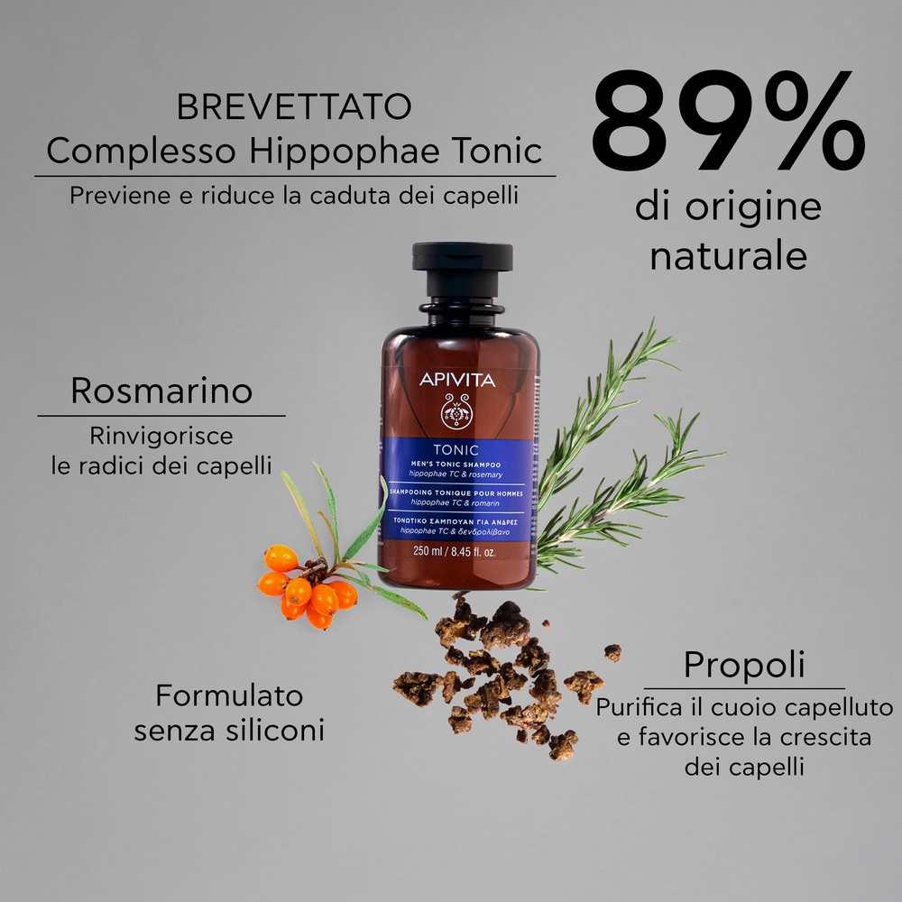 APIVITA SH TONIC MEN 250ML/19 APIVITA SH TONIC MEN 250ML/19