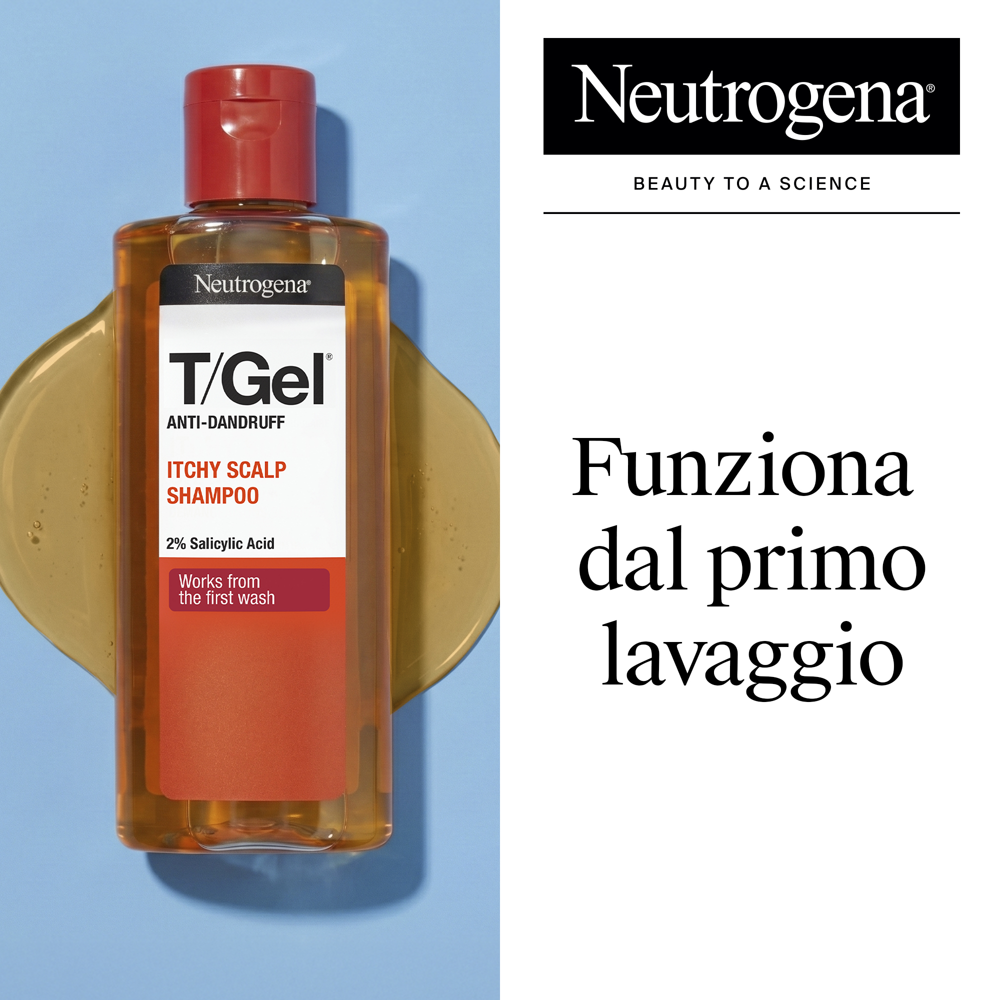 Neutrogena T/Gel - Shampoo Antiforfora Forte Per Adulti 150 ml