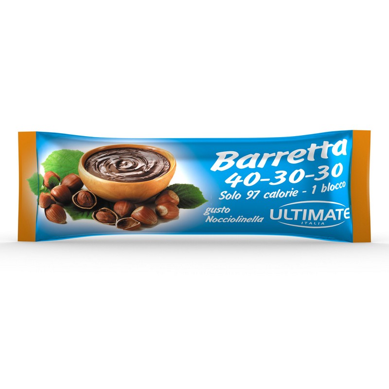 Ultimate Italia - Barretta Proteica 40-30-30 Gusto Nocciolinella 27 g
