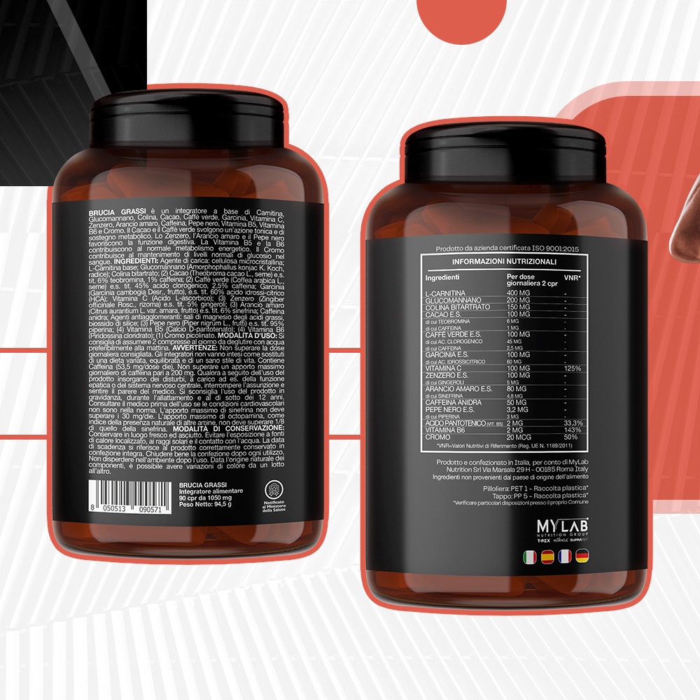 T-Rex Integratori Rexiburn Bruciagrassi 90 Compresse - Integratore Per L'Equilibrio Del Peso Corporeo