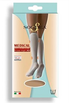MEDICAL Anti-Embolism Knee High Nat.L