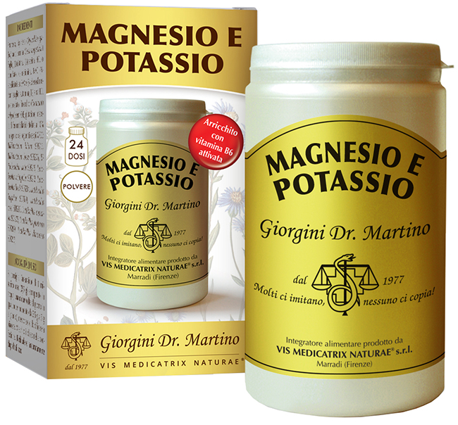 DR.GIORGINI MAGNESIO E POTASSIO POLVERE 360G DR.GIORGINI MAGNESIO E POTASSIO POLVERE 360G