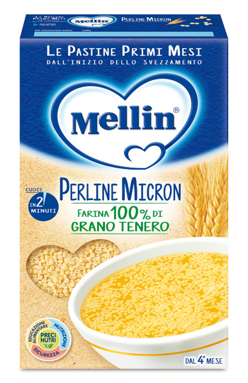 Mellin Perline Micron Pastina Primi Mesi 320 g Mellin Perline Micron Pastina Primi Mesi 320 g