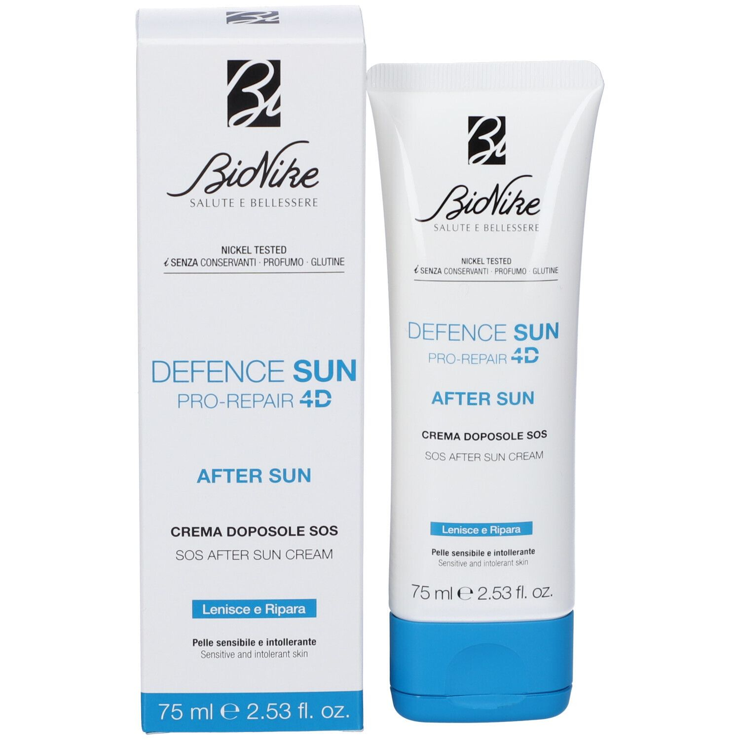 Bionike Defence Sun Pro-Repair 4D Crema Doposole Lenitiva 75ml  Bionike Defence Sun Pro-Repair 4D Crema Doposole Lenitiva 75ml