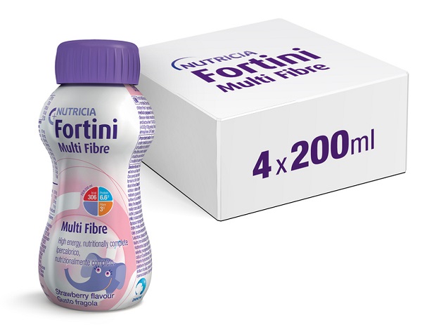 Fortini Multi Fibre Integratore Nutrizionale Gusto Fragola 200 ml Fortini Multi Fibre Integratore Nutrizionale Gusto Fragola 200 ml