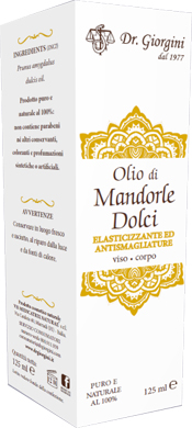 OLIO DI MANDORLE DOLCI 125ML OLIO DI MANDORLE DOLCI 125ML