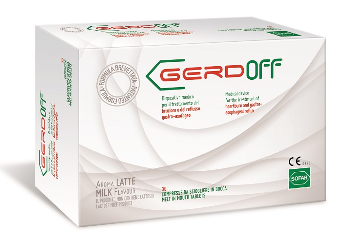 GERDOFF GUSTO LATTE 30 COMPRESSE GERDOFF GUSTO LATTE 30 COMPRESSE
