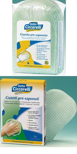 Ciccarelli Guanto Presaponato 10 pezzi