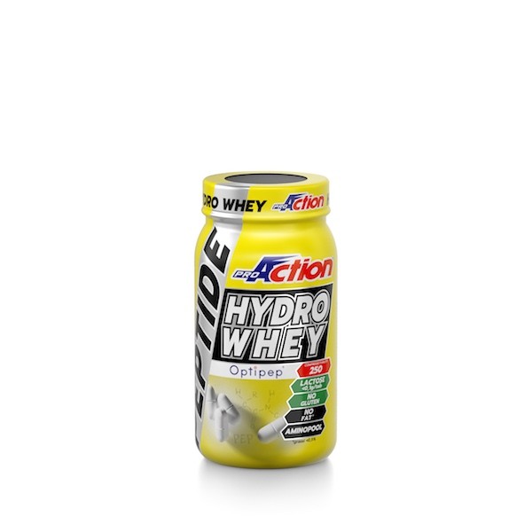 Pro Action Peptide HydroWhey Integratore di Proteine per Sportivi 250cpr