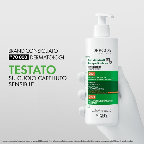 Vichy Dercos Trattamento Antiforfora 2in1 Shampoo+Balsamo 400ml Vichy Dercos Trattamento Antiforfora 2in1 Shampoo+Balsamo 400ml