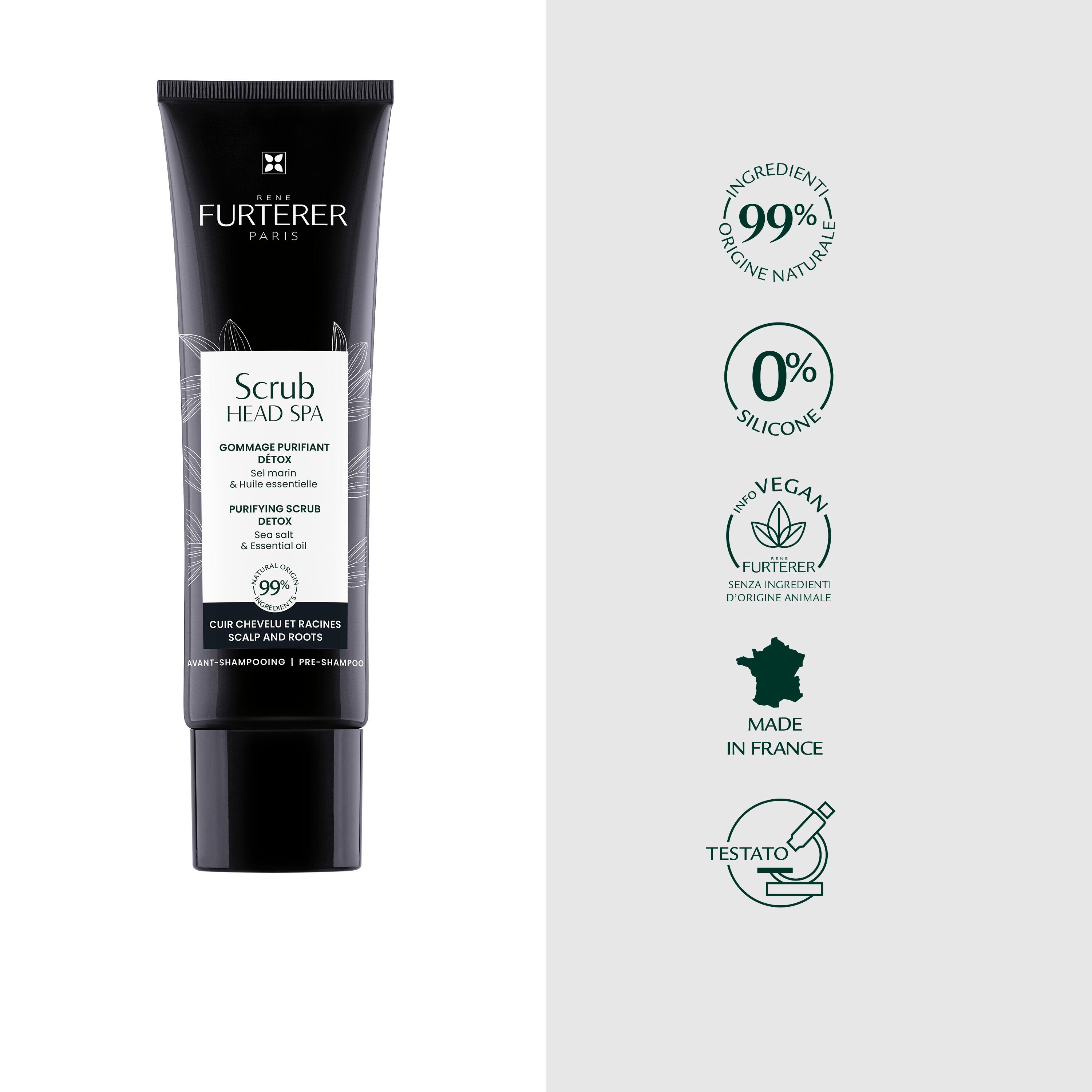 René Furterer Head Spa - Scrub Gommage Purificante Per Cuoio Capelluto 150 ml