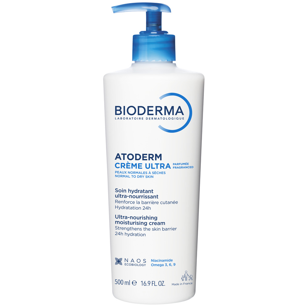 Bioderma Atoderm Crème Ultra - Crema Idratante Ultra-Nutriente Per Pelle Normale A Secca 500 ml