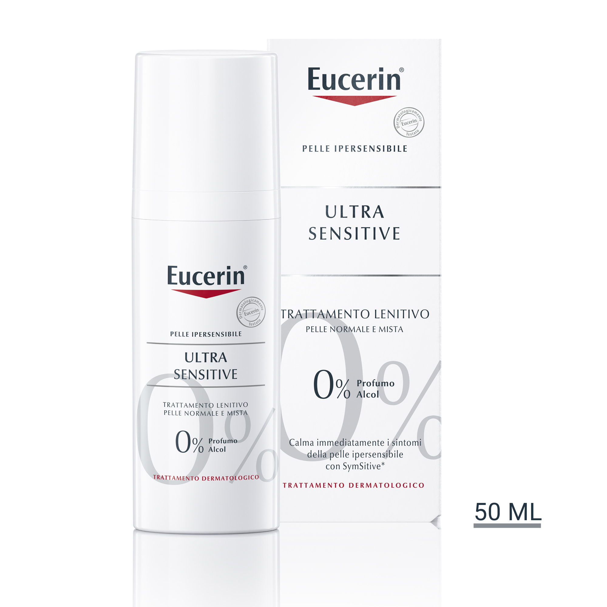 Eucerin UltraSensitive Trattamento Lenitivo Pelle Normale Mista 50 ml Eucerin UltraSensitive Trattamento Lenitivo Pelle Normale Mista 50 ml