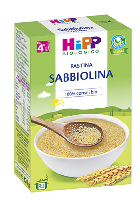 Hipp Biologico Pastina Sabbiolina 320 g Hipp Biologico Pastina Sabbiolina 320 g
