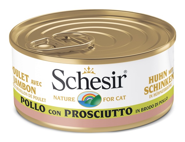 SCHESIR CAT POLLO/PROSCIUTT70G