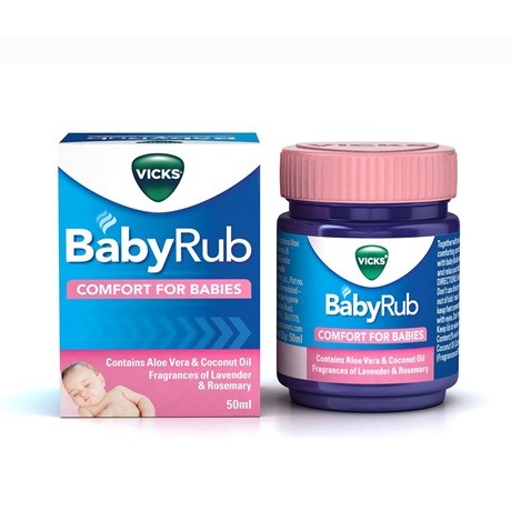 Vicks Babyrub Unguento Lenitivo Per Bambini 50 g