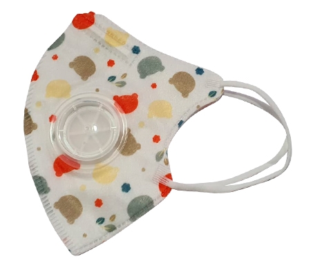 MASCHERINA bambino bianca orsetto con valvola DISPONIBILITA' IMMEDIATA MASCHERINA bambino bianca orsetto con valvola DISPONIBILITA' IMMEDIATA