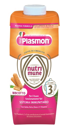 Plasmon Latti Di Crescita Nutrimune Stage 3 Liquido Con Biscotto 2x500 ml  Plasmon Latti Di Crescita Nutrimune Stage 3 Liquido Con Biscotto 2x500 ml